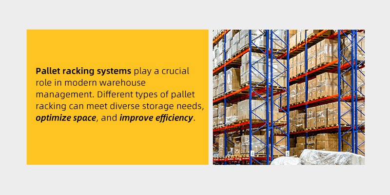 pallet racking system optimize space