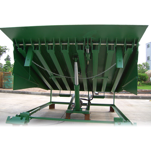 Fixed Dock Leveler with Height Adjustable Plate for Loading and Unloading Platform