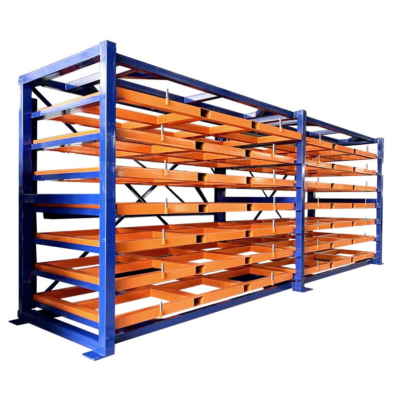 Roll Out Metal Sheet Racking